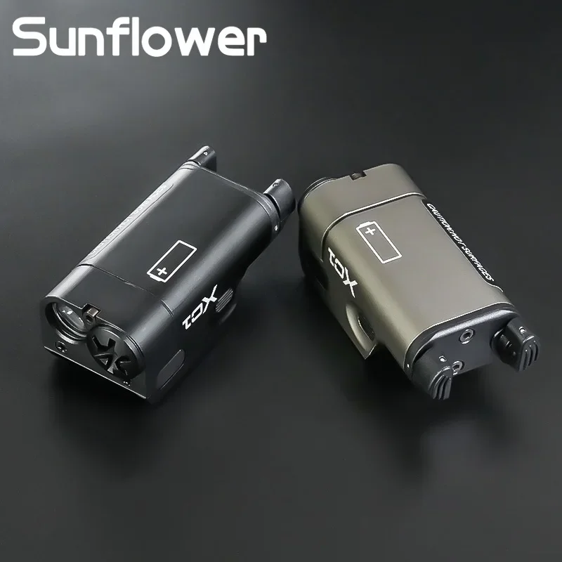 Armas tácticas SF XC1 linterna LED Metal Mini linterna de explorador constante/momenentaria G17 G18 G19 luz de caza Airsoft para riel de 20mm - imagen 5