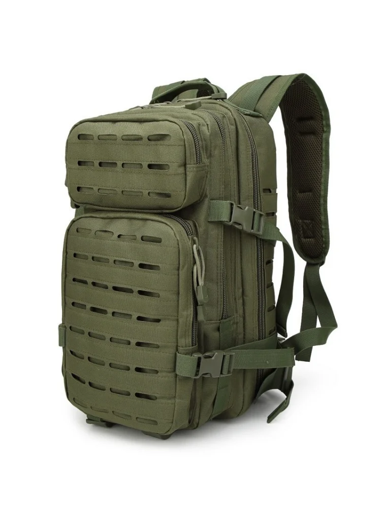 Bolsa de escalada al aire libre, mochila de viaje de gran capacidad, resistente al desgaste, aclara la carga, bolsa táctica de doble hombro de camuflaje - imagen 5