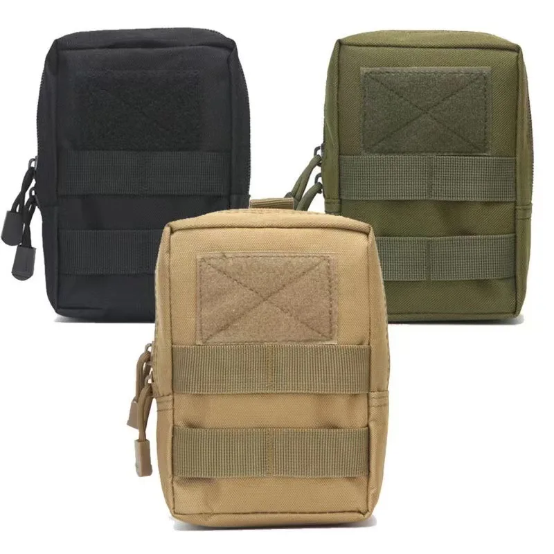 Bolsa Molle para exteriores, riñonera, paquete de herramientas EDC de utilidad, funda cartuchera para teléfono, trabajo, senderismo, Camping, accesorios de caza, bolsas organizadoras