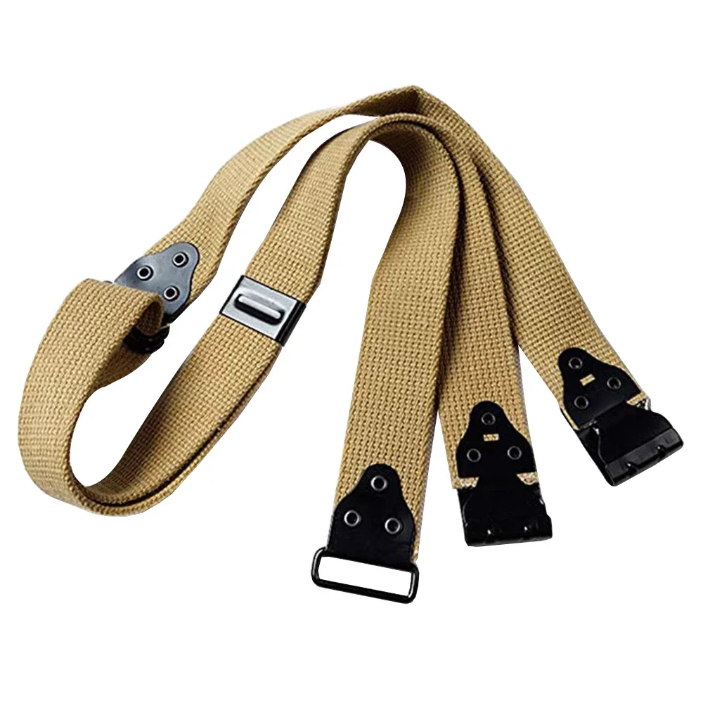 Cinturón de soldado estadounidense de la Segunda Guerra Mundial, cinturón de eslinga Thomsen equipado con arnés Vintage, equipo de reproducción de historia Thomson - imagen 4