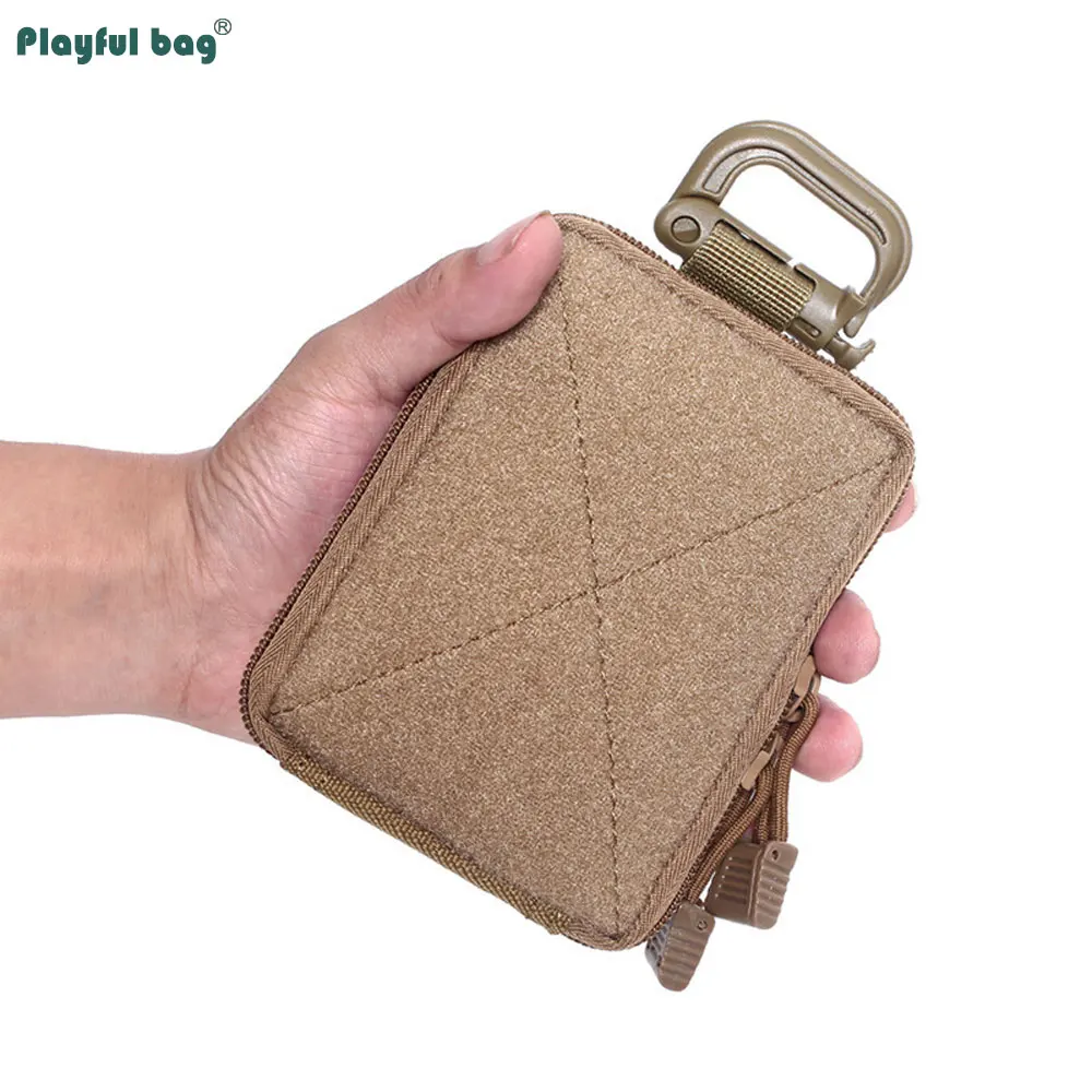 Bolsa de almacenamiento de emergencia médica para exteriores, bolsa de cinturón táctico multifuncional Molle, Kit EDC, paquete de accesorios AVA303 - imagen 2