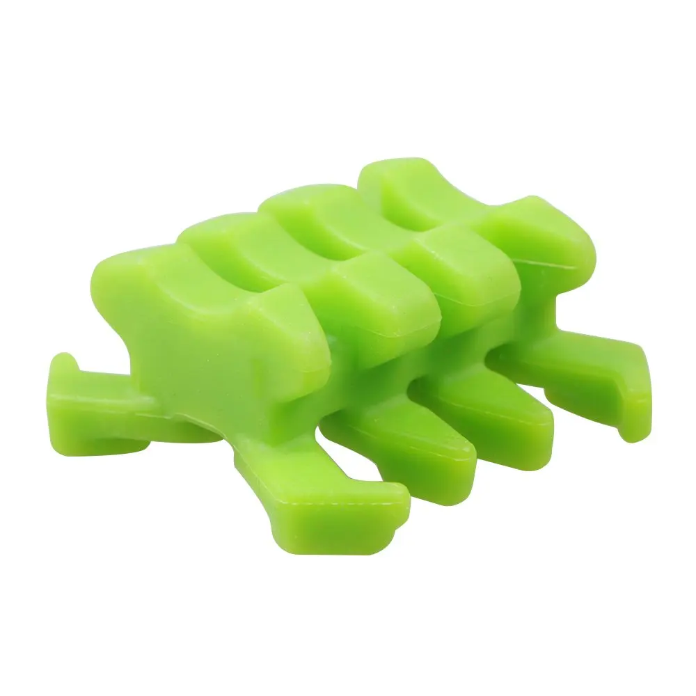 Amortiguador de vibración para extremidades de arco, estabilizador de goma para tiro con arco, lazos compuestos de extremidades divididas, 1 par - imagen 4