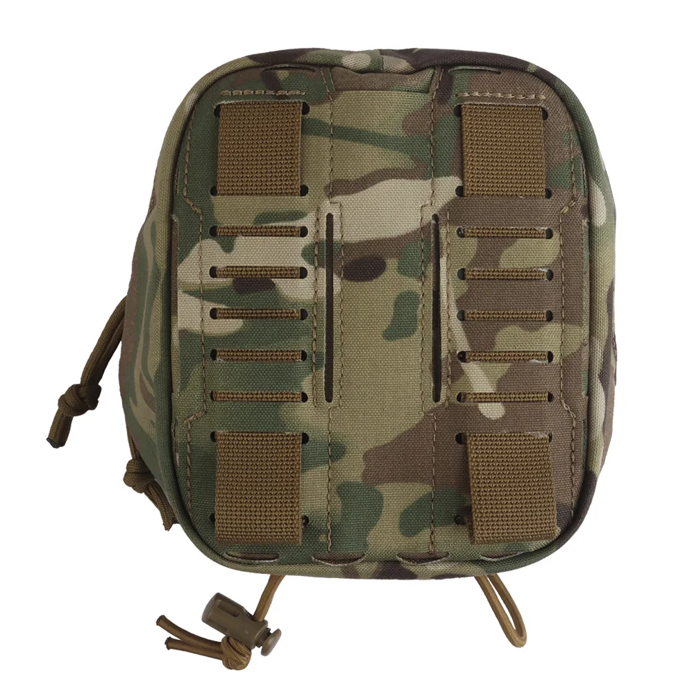 Bolsa de herramientas táctica para exteriores con cuerda elástica Multi Molle AG, riñonera Universal, chaleco, cinturón, herramientas universales, bolsa de almacenamiento EDC para caza - imagen 4