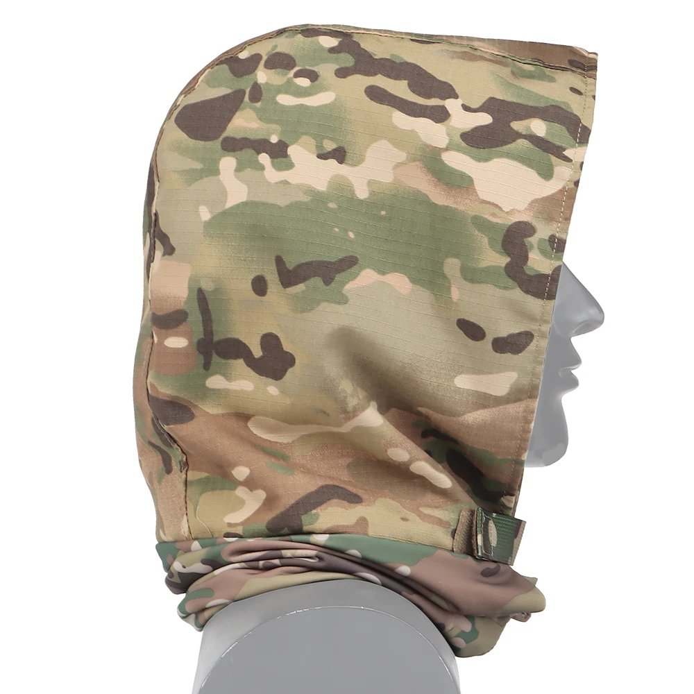 Casco táctico de cara completa para noche, protección UV, máscara caza transpirable, pasamontañas combate, capucha la cabeza Airsoft, juego CS - imagen 3
