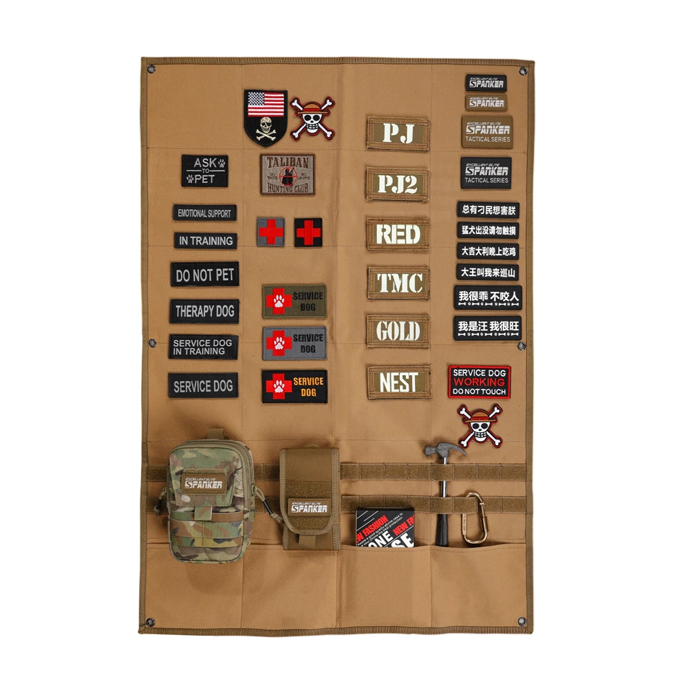 EXCELENTE ELITE SPANKER Placa de insignia táctica soporte plegable - imagen 5
