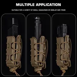 Portacargador MOLLE liberación rápida para pistola