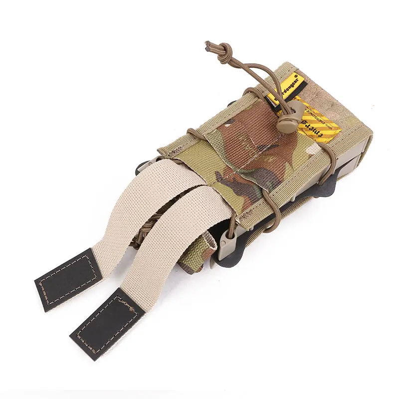 Emersongear táctico doble Modular Rifle revista bolsa Airsoft caza utilidad MOLLE entrenamiento Mag bolsa camuflaje combate