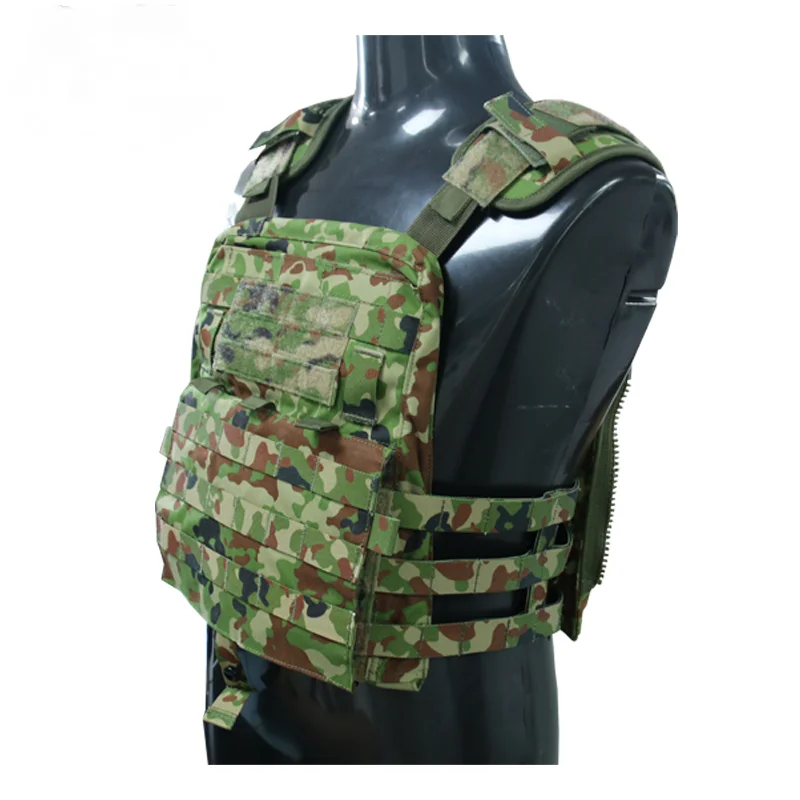 Chaleco táctico de camuflaje personalizado, protección ligera simple AVS, wargame, chaleco de entrenamiento con peso - imagen 2