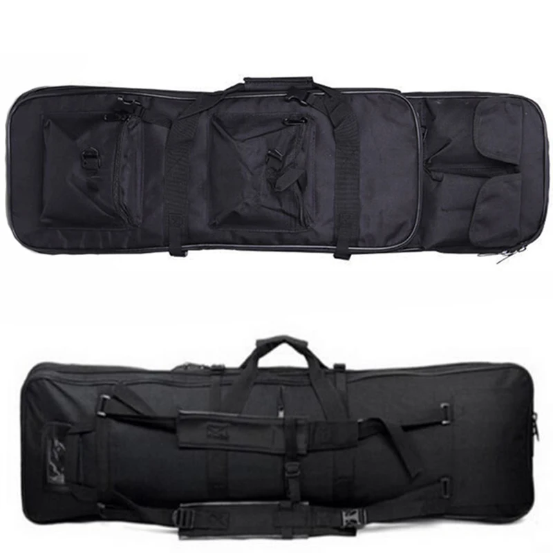 Bolsa de transporte para Rifle táctico de caza, bolsa de accesorios de pistola militar de alta resistencia, Airsoft, protección de pistola de francotirador, 81, 94, 115 cm - imagen 3