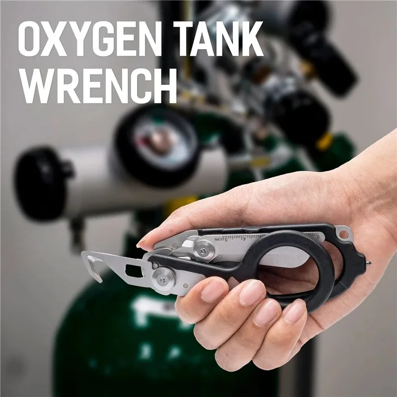 Tijeras de rescate tácticas, repuesto para Leatherman Raptor, tijeras plegables expertas de primeros auxilios, herramienta de supervivencia al aire libre, dispositivo combinado - imagen 5