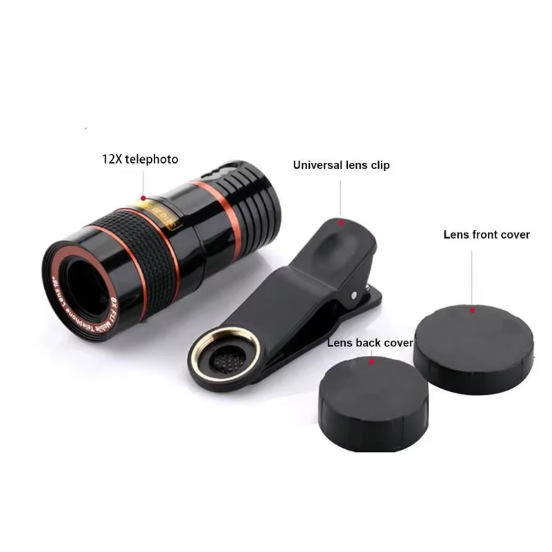Lente Zoom 8x Óptico Externo para Móvil – Observación HD - imagen 5