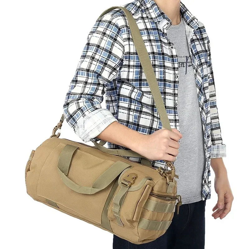 Bolso de hombro al aire libre mochila táctica Trekking caza pesca bolsas 20L Camping Molle senderismo bolsa de viaje - imagen 2