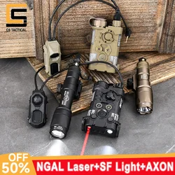 CS Tactical Linterna M300 NGAL-L3 con Láser Verde