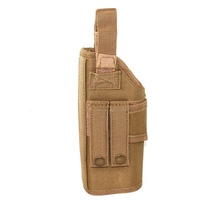 Chaleco táctico de montaje MOLLE, bolsas de pistola, soporte de pistola de Tornado ajustable de nailon para G17 M9 CZ 75 G2C 1911 P226 P99 Revolver - imagen 3