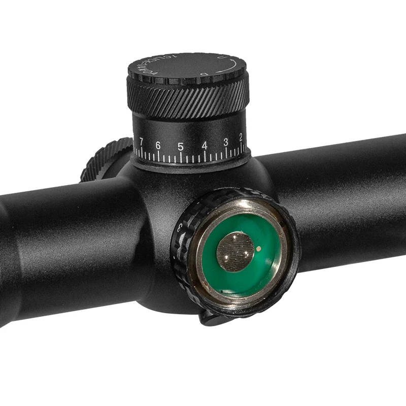 Mira telescópica IR 1,5-8X28, telémetro de alambre para Rifle de aire de caza, retícula de punto Mil, mira óptica táctica impermeable - imagen 5