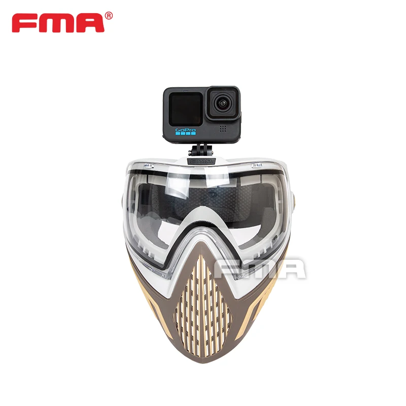 Soporte de cámara de acción FMA para cascos F1/F5: fijación de seis puntos para estabilidad y sin vibración - imagen 5