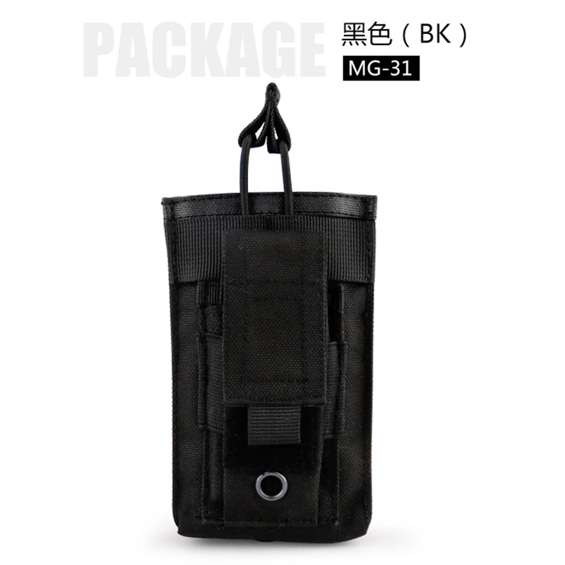 ERQYGRA-bolsa táctica Mag Molle para caza, bolsa deportiva multifuncional de 9mm, sistema de paquete único, accesorios, riñonera, 5,56 - imagen 4