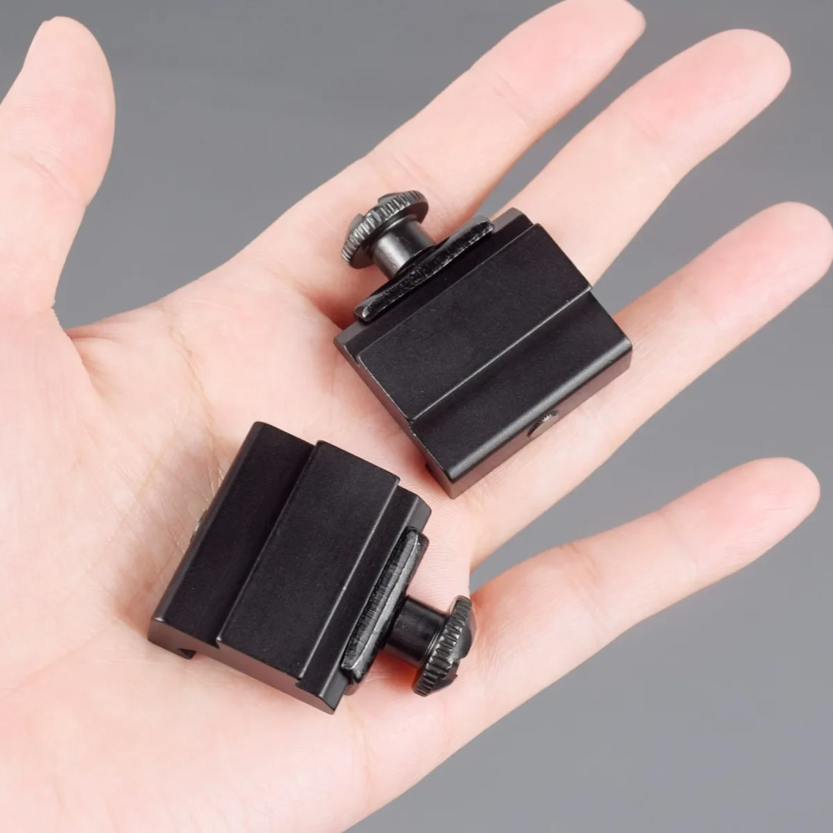 Herramienta de riel de cola de milano Weaver Picatinny a 11mm, adaptador de montaje de alcance de Base táctica, accesorios de caza Airsoft, 2 piezas, 20mm - imagen 4