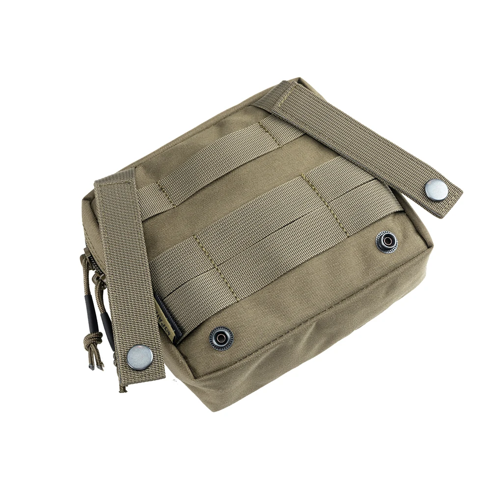Bolsa cuadrada Molle, herramientas EDC de utilidad, riñonera organizadora táctica, bolsa de caza Airsoft, paquete de almacenamiento, riñonera EDC - imagen 5