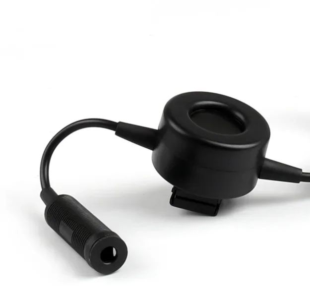 Auriculares tácticos PTT TCI PTT, intercomunicador militar, adaptador de enchufe KENWOOD de 2 pines, TCI PTT para caza táctica, auriculares de tiro - imagen 3