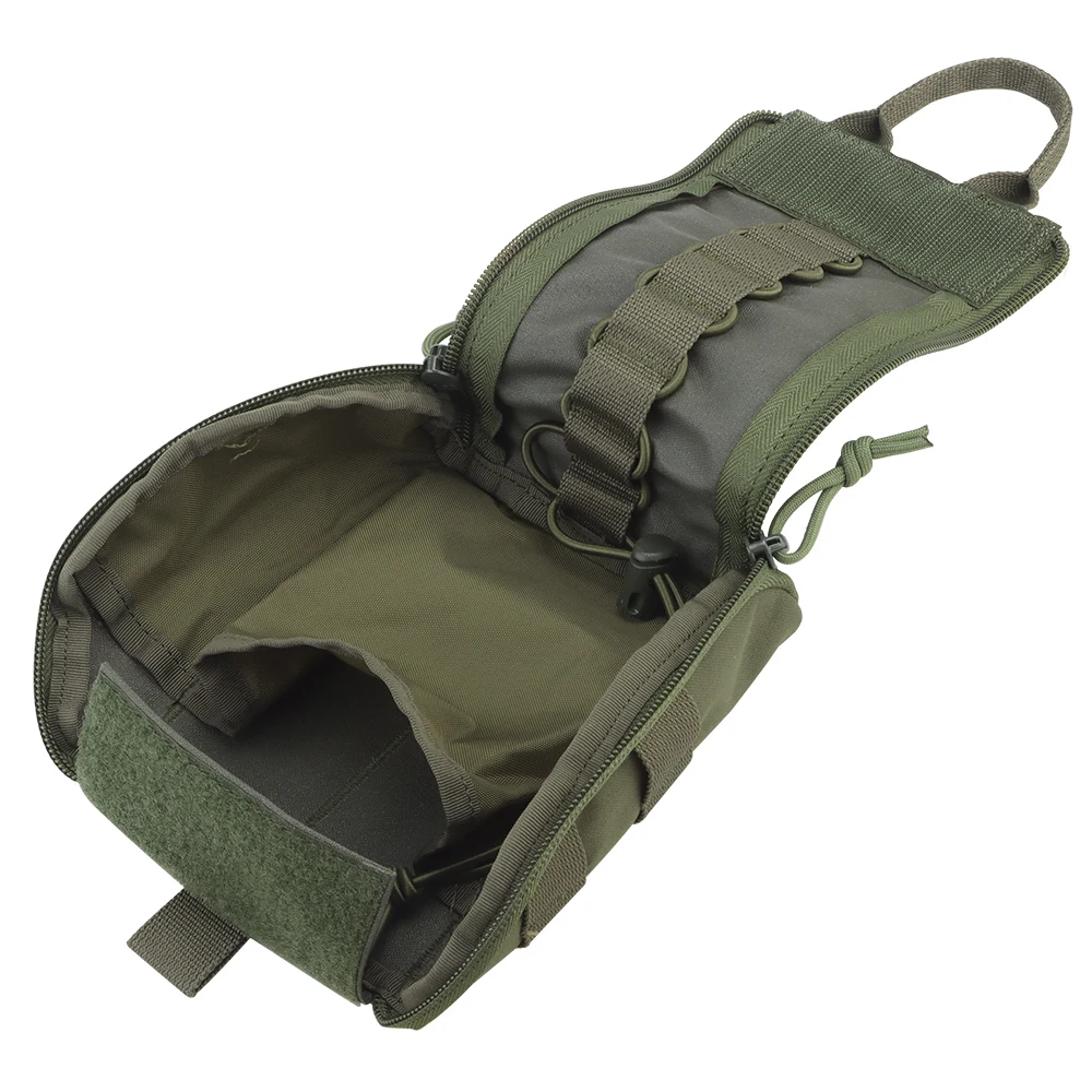 Botiquín de primeros auxilios táctico, respuesta rápida, caza al aire libre, Camping, senderismo, supervivencia, bolsa médica de emergencia, chaleco MOLLE, cinturón de cintura - imagen 4