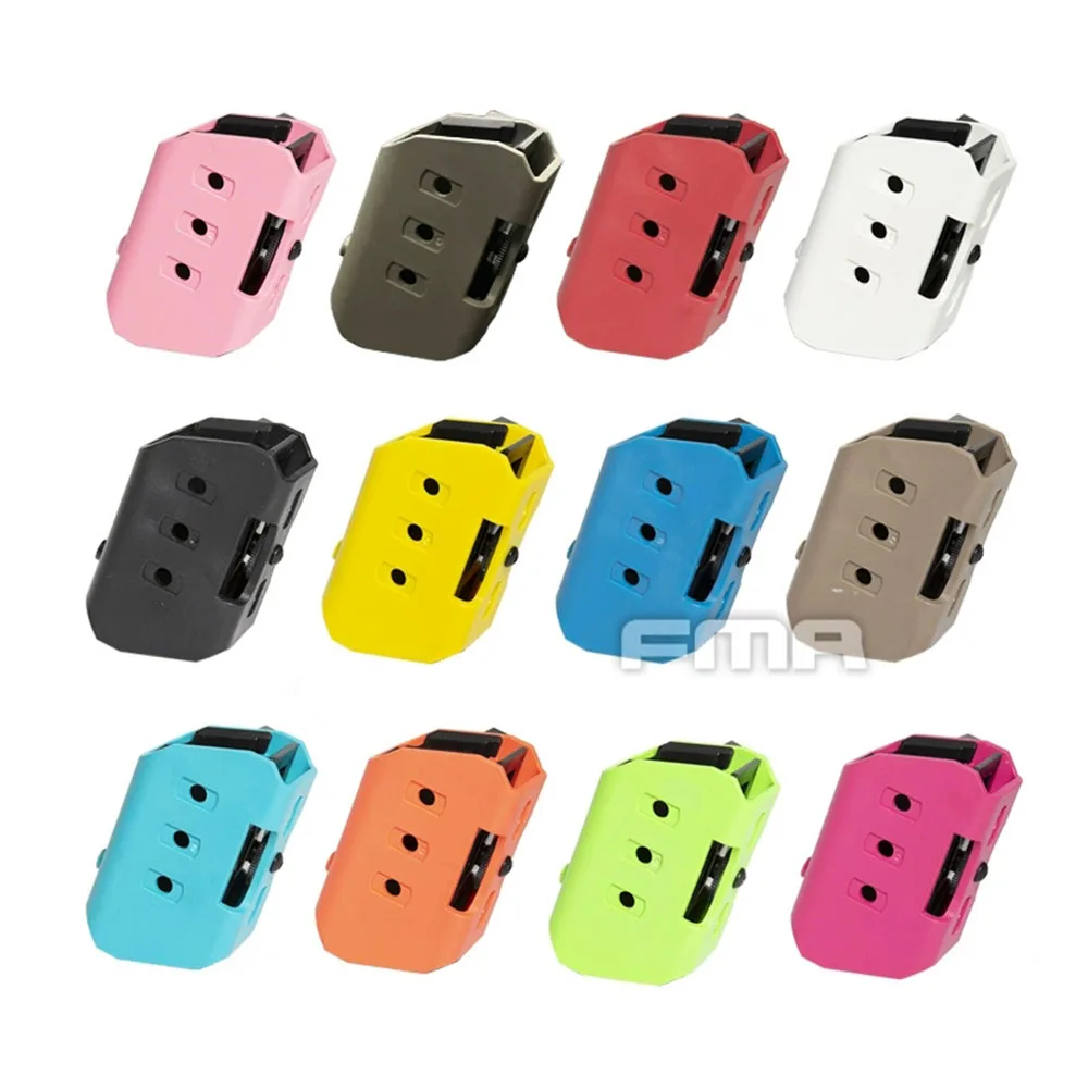 Funda de cinturón Fma IPSC Airsoft, bolsa de revista giratoria de 360 grados para funda de pistola Glock TB1416