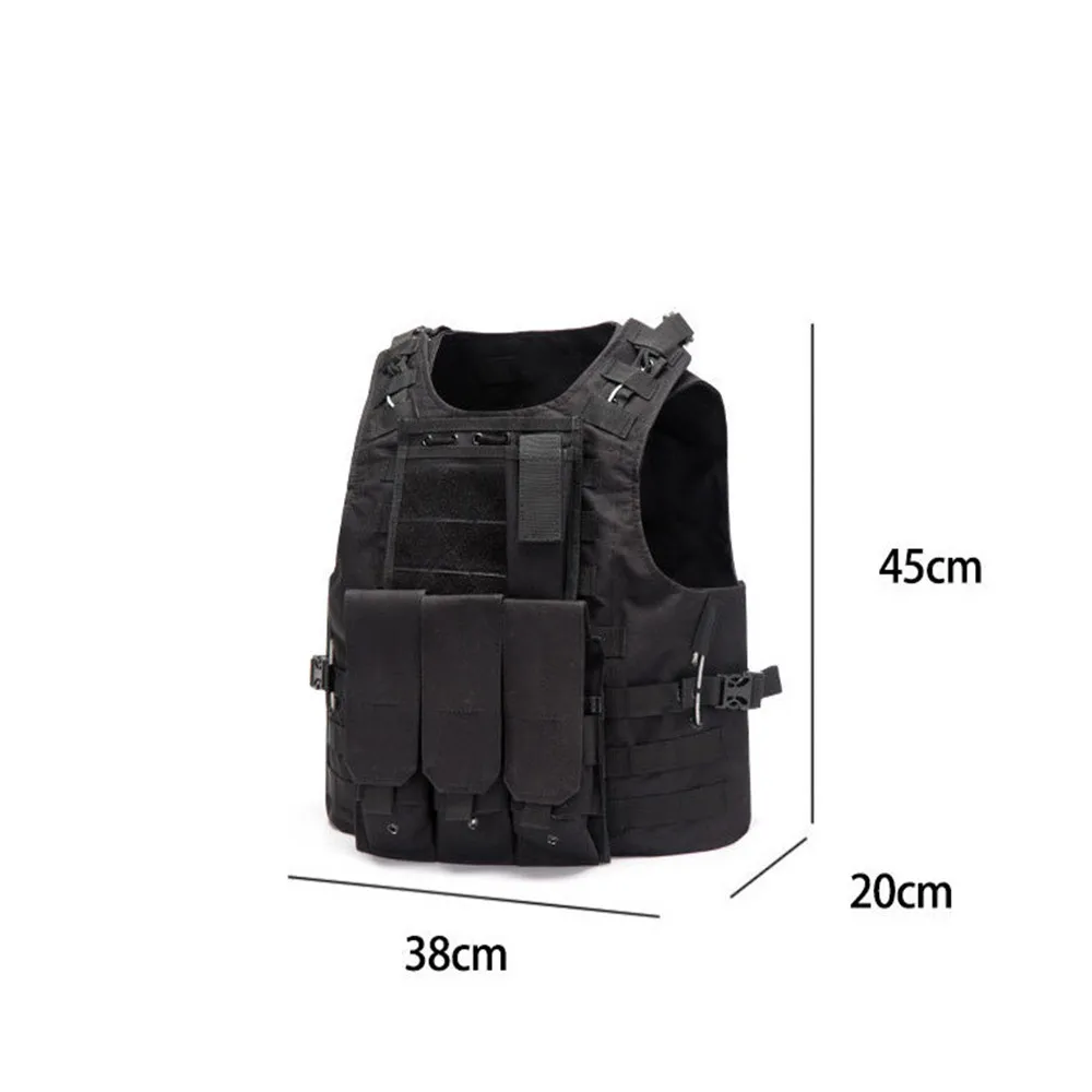 Chaleco anfibio táctico de entrenamiento CS impermeable, equipo para exteriores, ropa protectora, sistema Molle, prenda táctica sin mangas - imagen 3