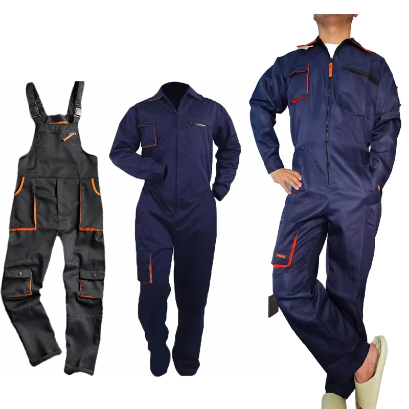 Uniformes de trabajo generales para hombres y mujeres, monos de trabajo, traje de soldadura, taller de reparación de automóviles, mecánico, ropa de talla grande, ropa de trabajo de almacén - imagen 2