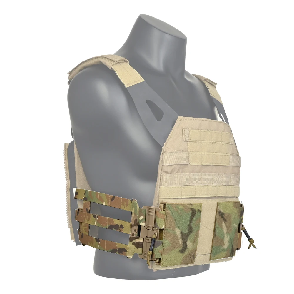 Faja táctica esquelética, juego de hebilla de liberación rápida, 3 bandas para JPC 420 419 XPC, chaleco Airsoft, correa de montaje portadora de placa - imagen 5