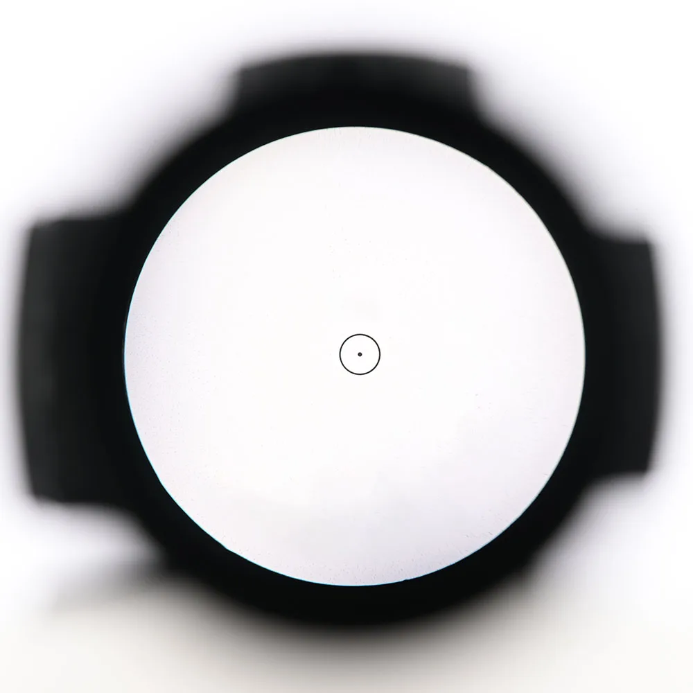 Shooin Optics 1x20 Red Dot Scope con 1/2 MOA de precisión, montaje Weaver de 20 mm – Óptica exterior compacta ajustable para recreación - imagen 5