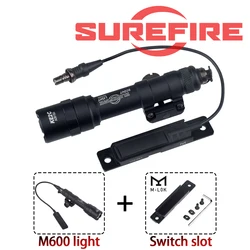 Linterna Táctica Surefire LED para Airsoft con Anclaje Mlok y Picatinny