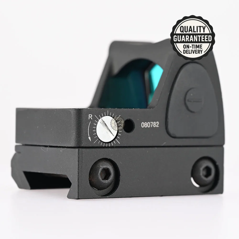 Shooin Mini Red Dot Sight 3MOA Dot a prueba de golpes alcance óptico al aire libre con montaje de 20mm y botón de interruptor fácil - imagen 4