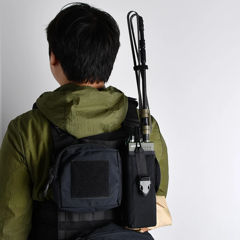 WADSN-modelo de interfono táctico PRC-152 PRC 148, caja de Radio simulada, paquete de antena sin función, modelo Virtual compatible con Baofeng UV-5R - imagen 3