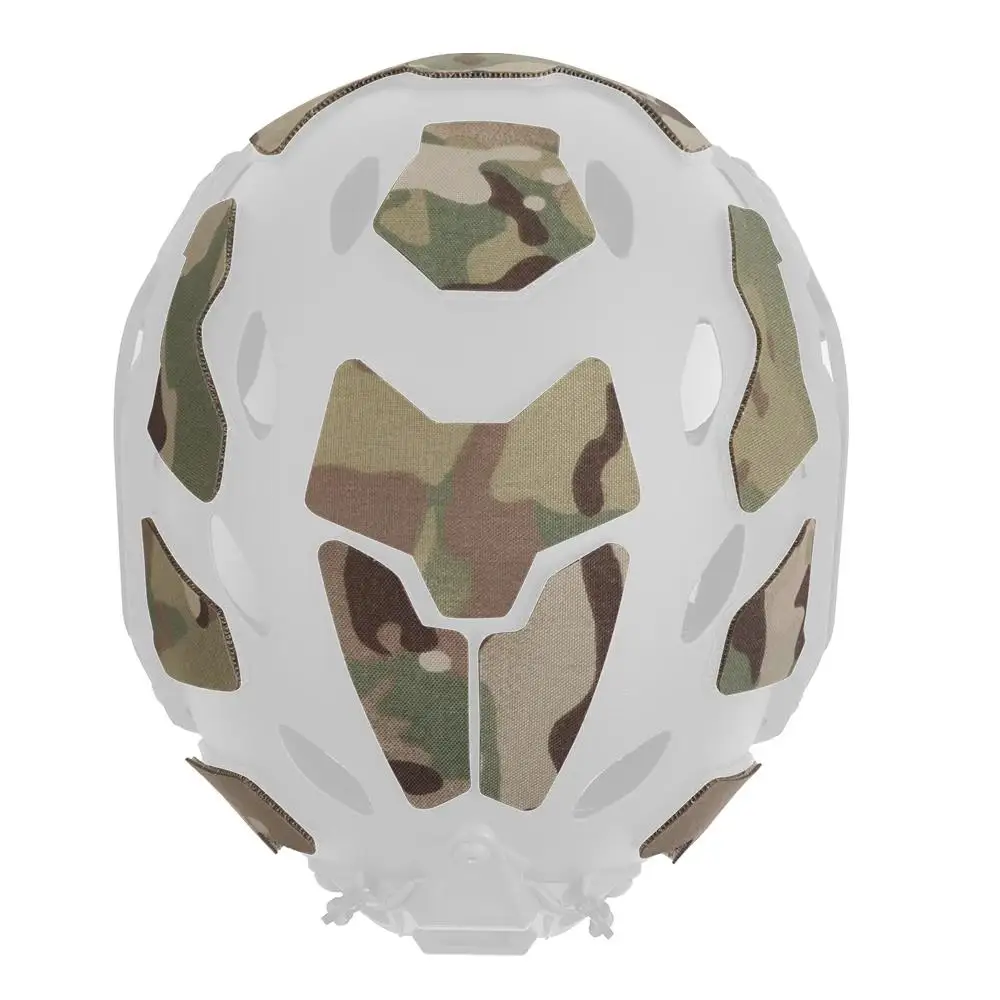 11 Uds casco táctico pegatina mágica parches para casco Airsoft gancho y bucle MC camo pegajoso para accesorios de casco de corte alto FAST SF - imagen 5