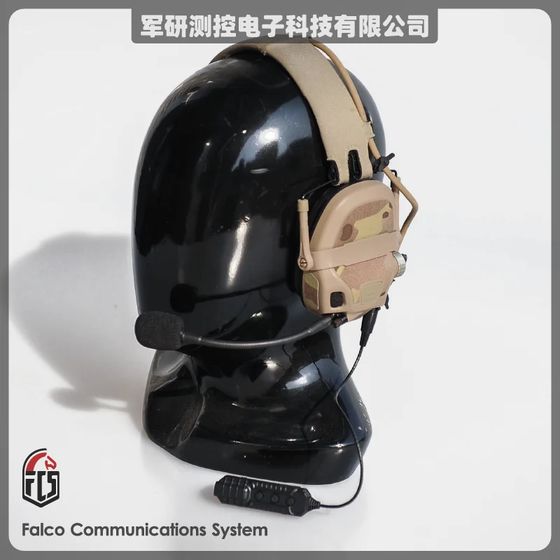 Auriculares tácticos con reducción de ruido, adaptador de efecto estéreo AUX inalámbrico, Bluetooth, FMA AMP - imagen 3