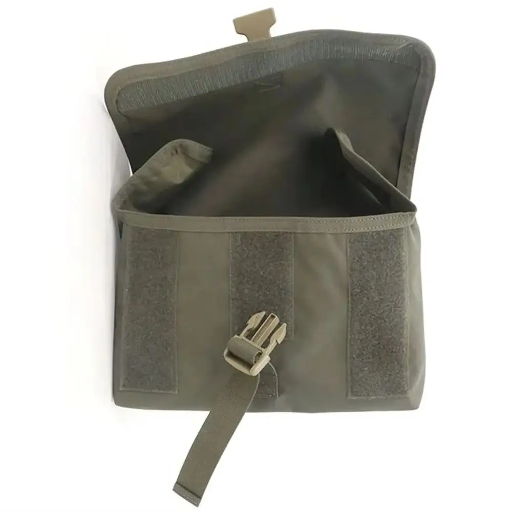 Bolsa táctica pierna MOLLE colgante con funda de máscara antigás - imagen 2