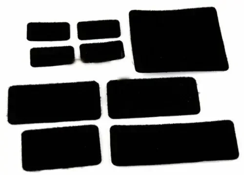 Juego de pegatinas de gancho y bucle para casco, nuevo estilo, para casco táctico Mich 2000 - imagen 4