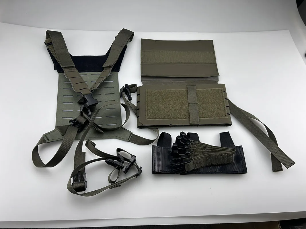 Plataforma de pecho y panel trasero táctico de camuflaje expandible multiforma - imagen 2