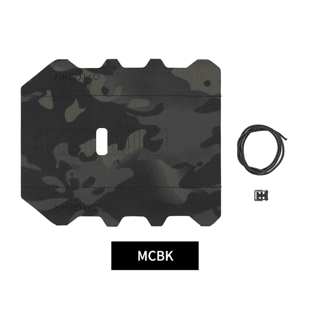 Cubierta de riel de pistola táctica, envoltura de riel, escudo térmico pesado, envoltura de engranaje, protección de mano, nailon 500D, apto para rieles cuádruples - imagen 2