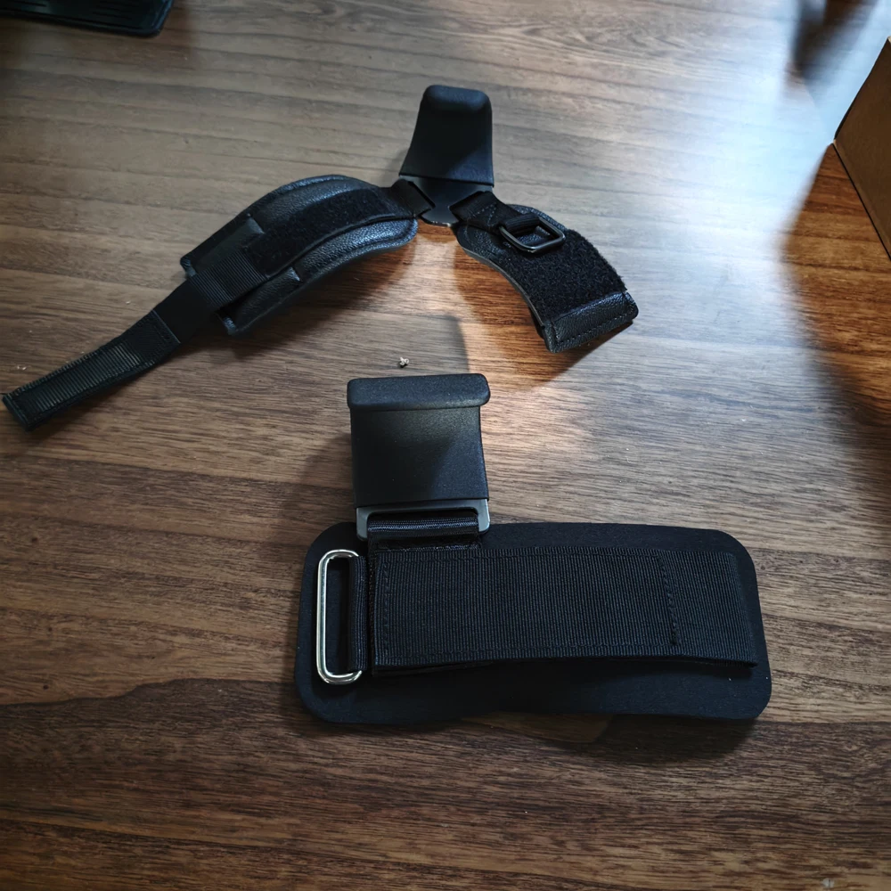 Nuevos ganchos de levantamiento de pesas, gancho de levantamiento, barra de mano, correas de muñeca para Fitness, dominadas de alta resistencia, empuñaduras de levantamiento de energía, gancho de entrenamiento acolchado - imagen 3