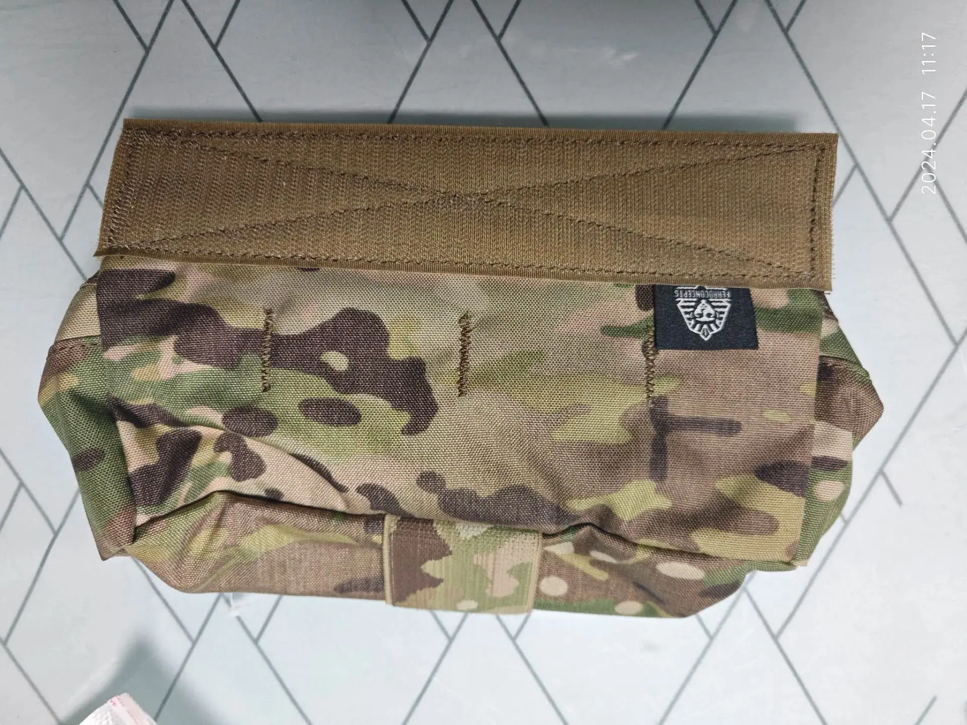 Equipo de pecho táctico bajo bolsa adjunta colgante almacenamiento de paquete para chaleco MK4/D3/FCPC