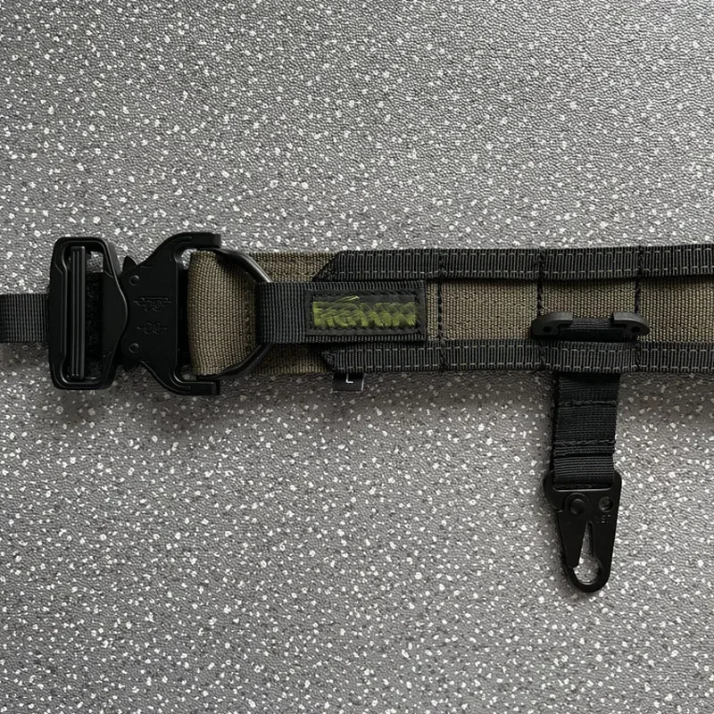 Cinturón táctico Molle con gancho, hebilla colgante, llavero, cierre, chaleco, cinturón, gancho MOLLE Hawk - imagen 5