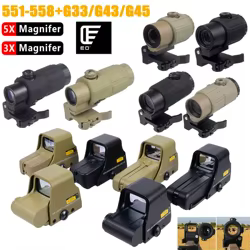 Colimador holográfico Eo**ch mira táctica punto rojo para airsoft
