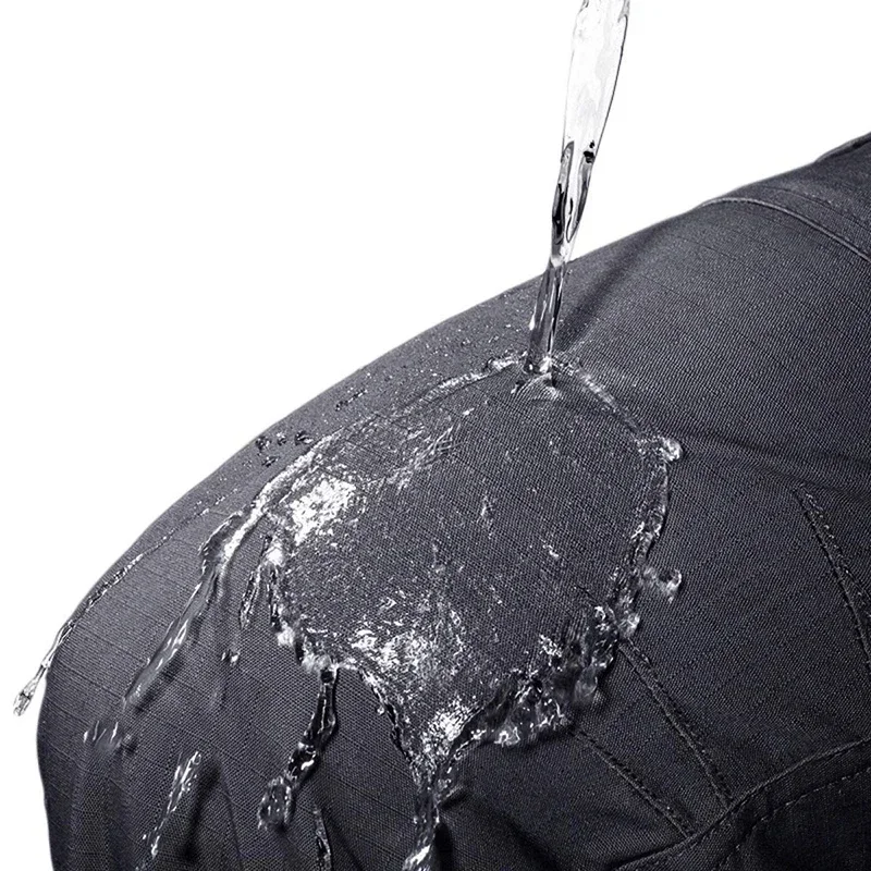 Pantalones tácticos militares X9 con múltiples bolsillos para hombre, pantalones Cargo impermeables informales para exteriores, pantalones ligeros con cremallera - imagen 5