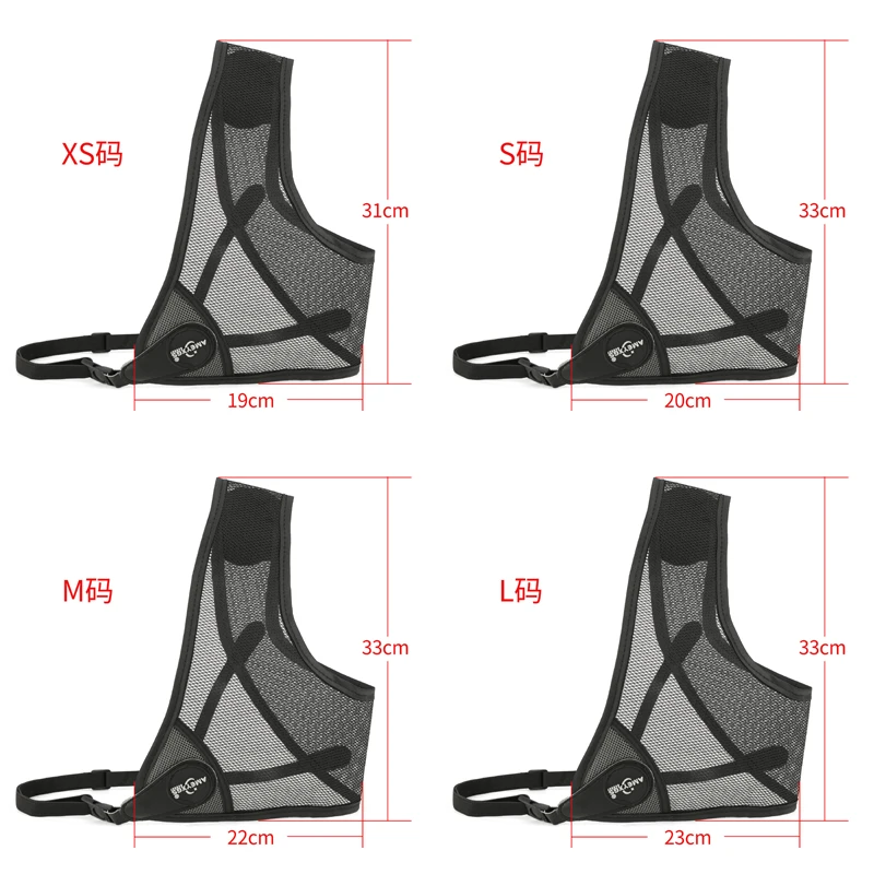 AME-Protector de pecho para tiro con arco, protección de cuero PU, duradero, ajustable, transpirable, para caza de arco tradicional recurvo, XS/S/M/L/XL RH - imagen 3