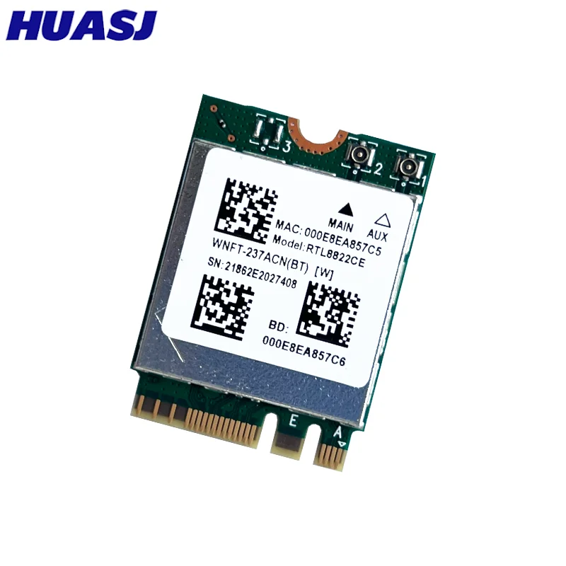Adaptador WiFi de doble banda 2,4/5GHz 1200Mbps Chipset RTL8822CE adaptador de red Bluetooth 5,1 802.11AC para PC/portátil Windows10/11 - imagen 3