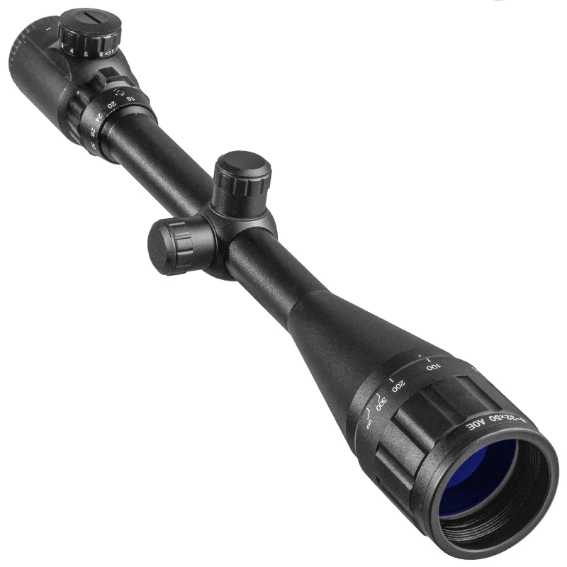 DIANA-mira táctica 8-32X50, óptica para Rifle, punto rojo, verde, compacta, para caza al aire libre, nuevo - imagen 5