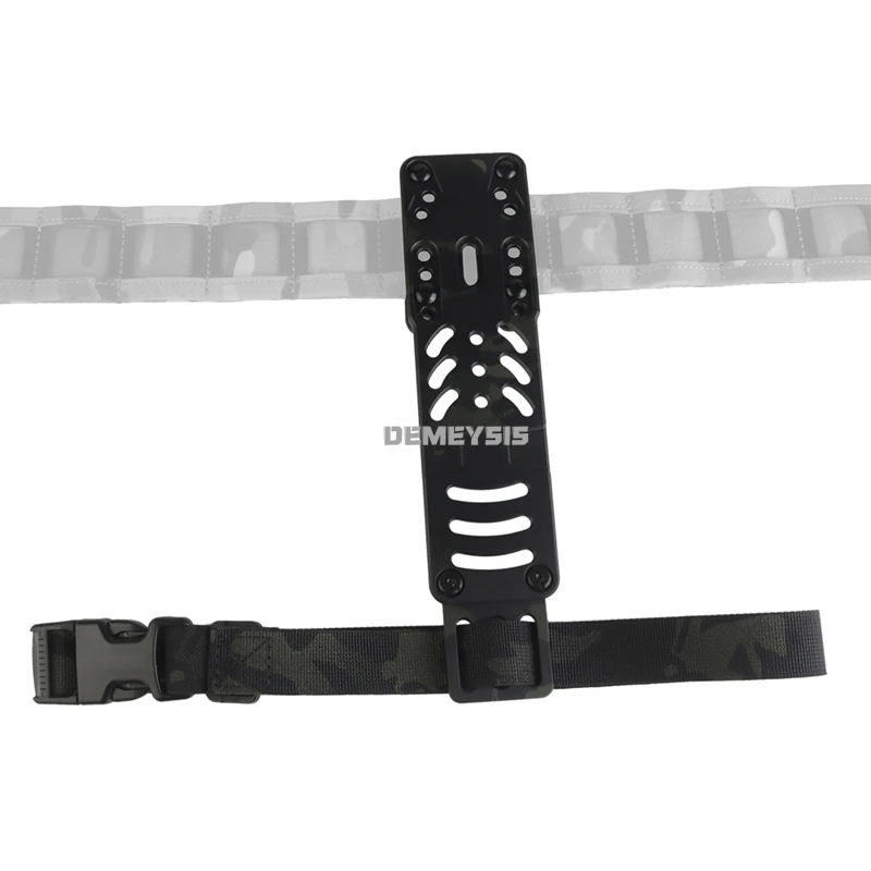 Adaptador de funda Modular para pistola táctica, plataforma de funda de caza, Kit de correa de caída ajustable, accesorios para cinturón CS Airsoft MOLLE