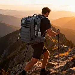 Mochila táctica senderismo al aire libre gran capacidad realista
