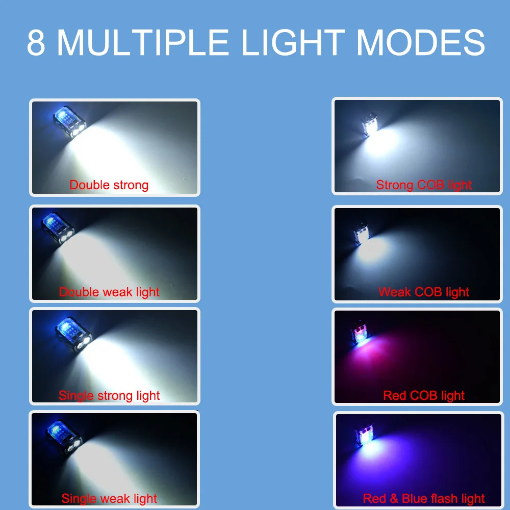 Casco de luz táctica con carga USB, señal de seguridad de supervivencia al aire libre, lámpara de Flash para casco FAST MICH, accesorios para casco Airsoft - imagen 3